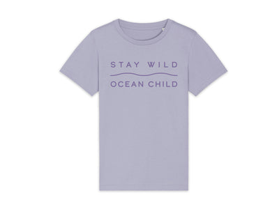 Stay Wild Ocean Child Organic Kids T-Shirt