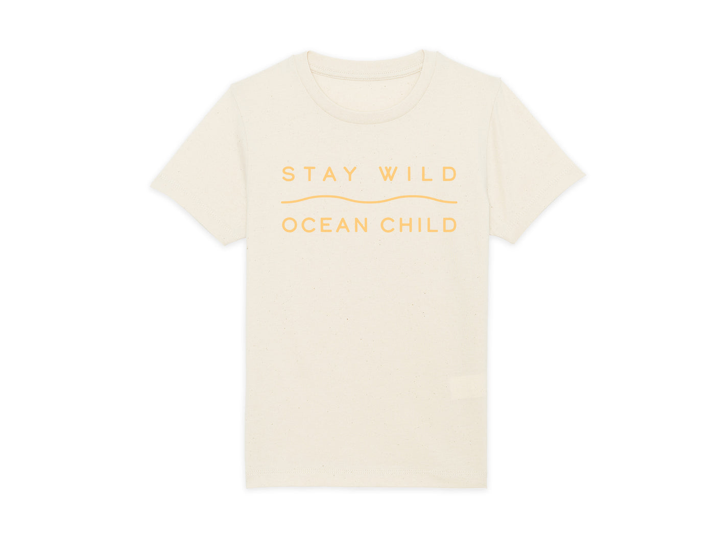 Stay Wild Ocean Child Organic Kids T-Shirt