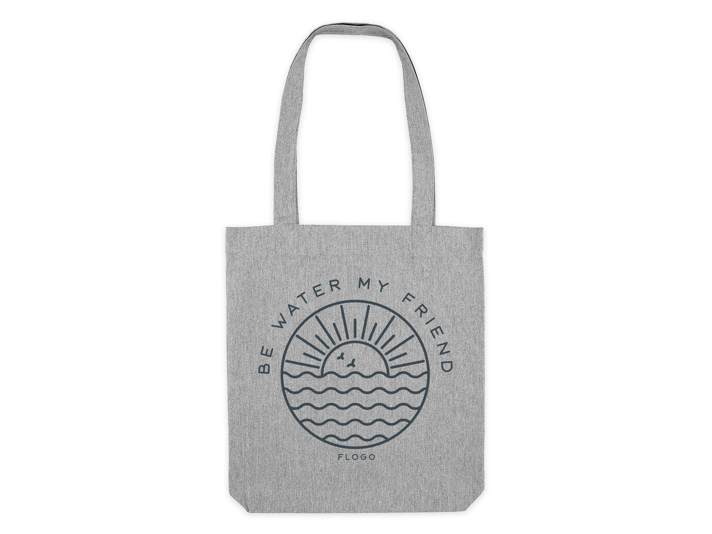 Be Water My Friend Tote Bag