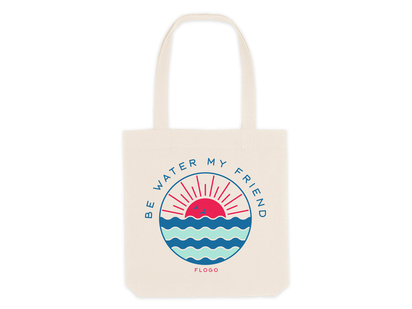 Be Water My Friend Tote Bag