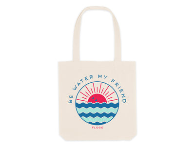 Be Water My Friend Tote Bag